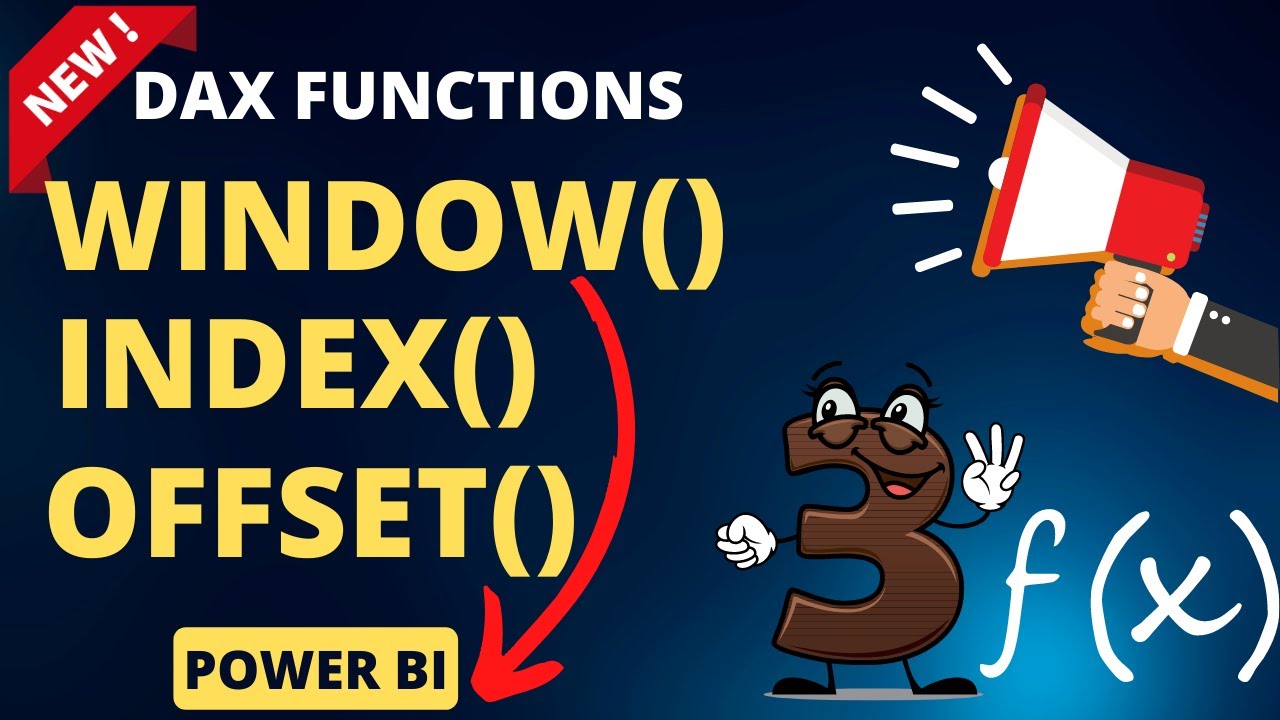 New Way of DAX with Visual Level Calculations || WINDOW() INDEX() and OFFSET() Functions in Power BI