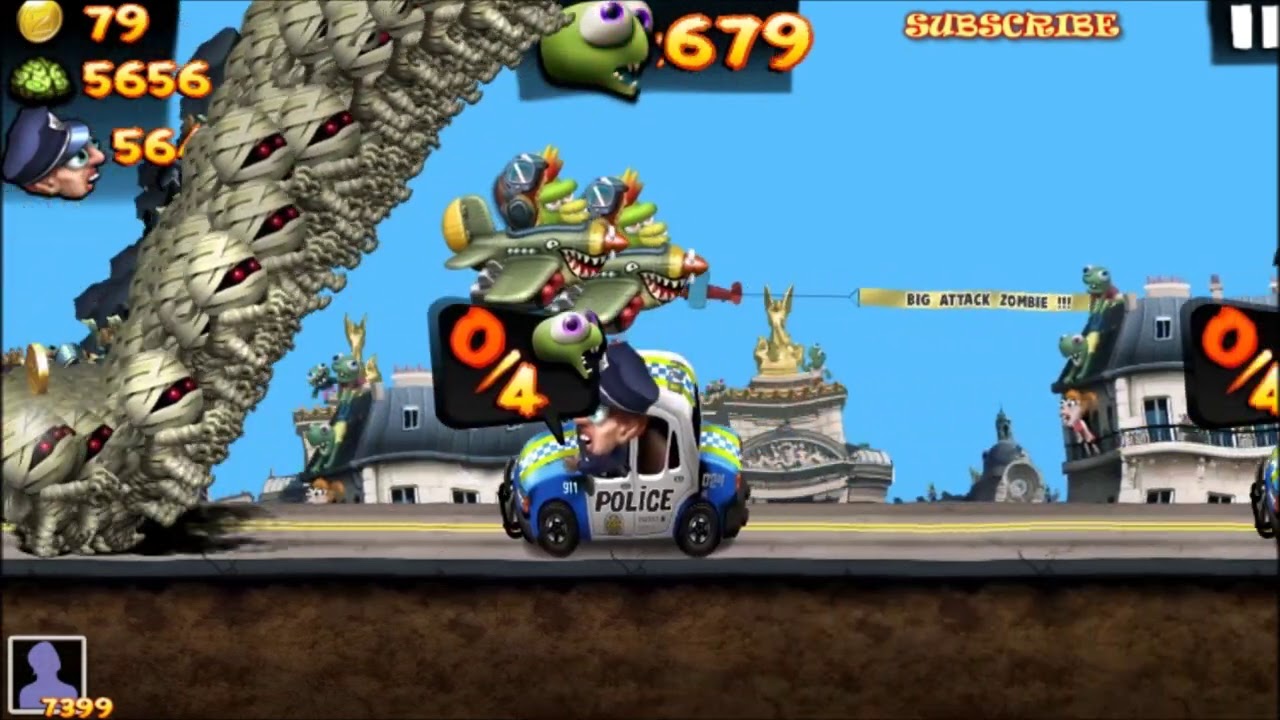 The Mummy Zombies Versus The Daily Mission Eat 10.000 Police Officers