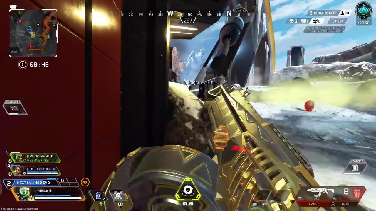 Apex s28 ranked/wild w/ le duck