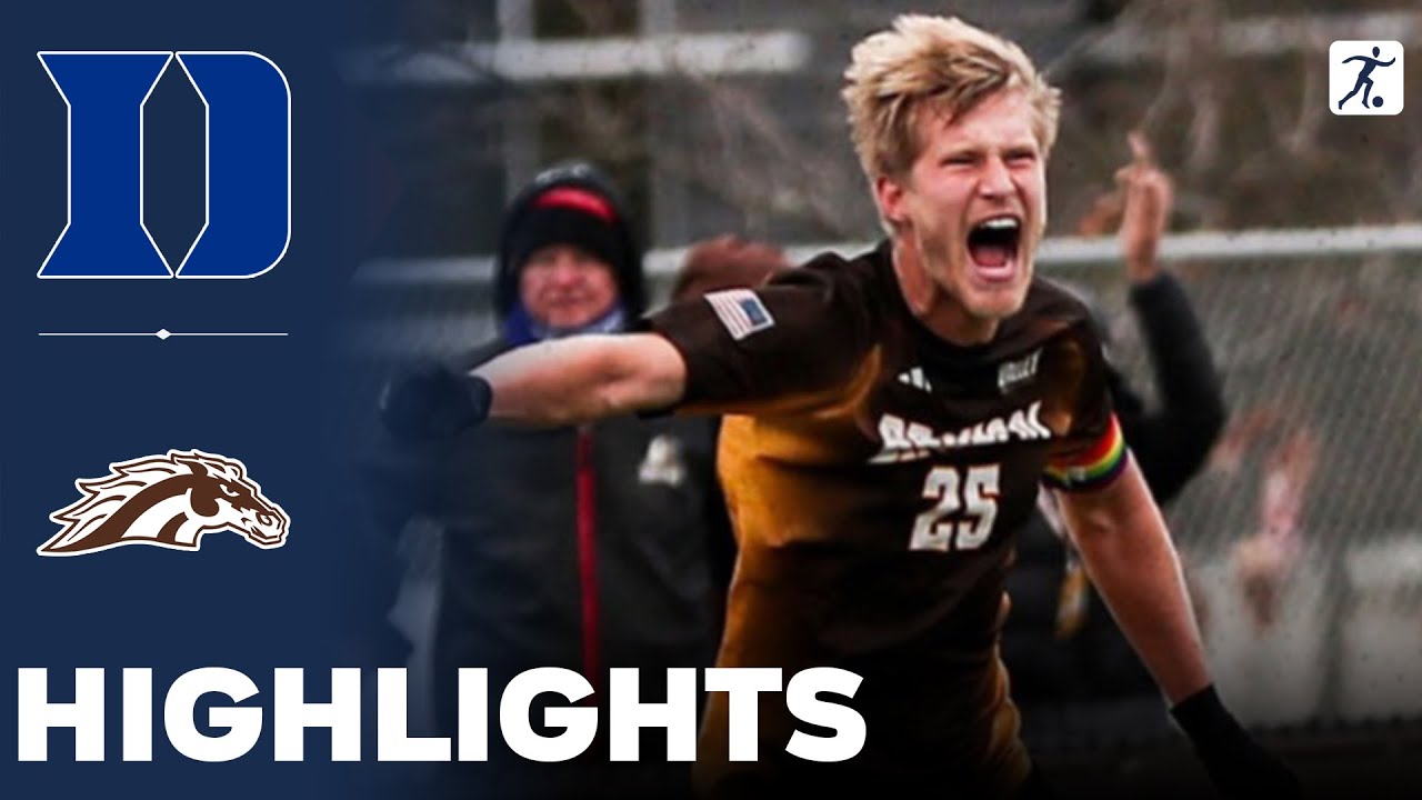 Duke vs Western Michigan | NCAA College Cup Soccer Championship | Highlights - November 19, 2023