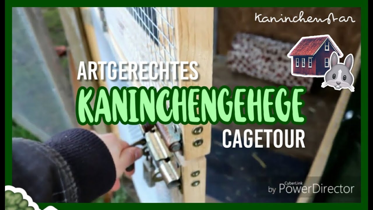 CAGETOUR 🏡 - Unser Kaninchenstall [Winter 2018] | Kaninchenstar