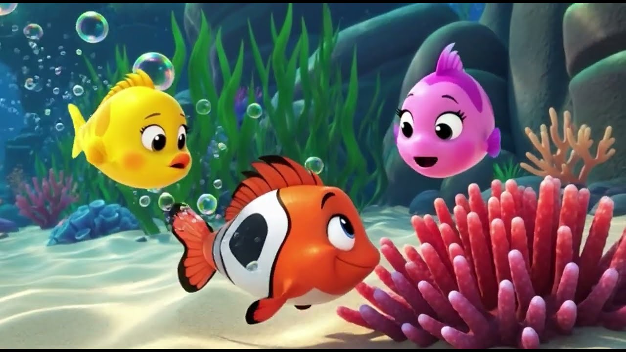 The Bubble Fish Who Learned to Listen🐠✨| Kids Nursery Rhyme About Listening Skills #toddlers #fun