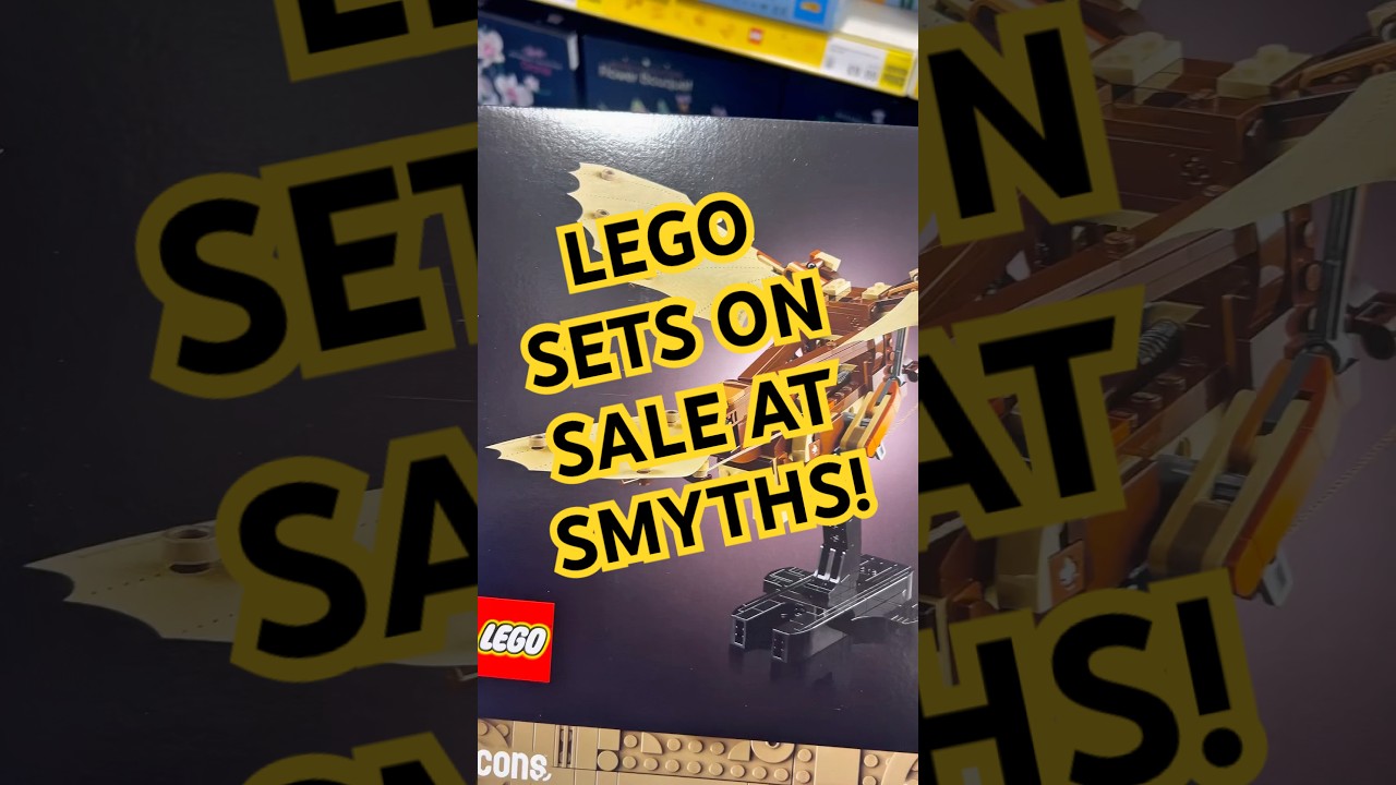 3 LEGO sets on sale now at Smyths! Which one&rsquo;s your favourite? Let me know in the comments!