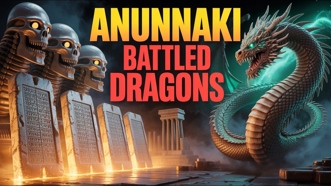 Sumerian text REVEAL the Anunnaki's battle with ancient dragon beings | History for Sleep