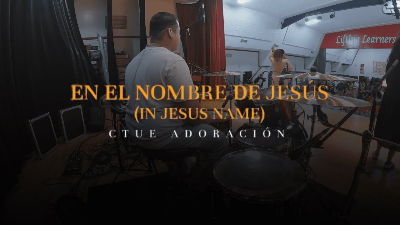 En el nombre de Jesús  - CTUE  Feat. Yvonne Muñóz - Drum Cover