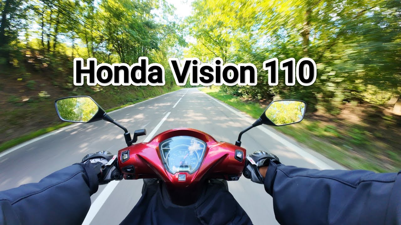 HONDA VISION 110 TEST DRIVE | ON THE WAY