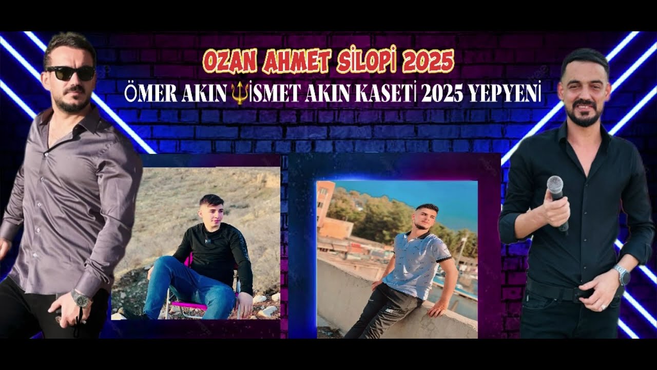 OZANAHMETSİLOPİ İSMET AKIN ÖMER AKIN 2025 KASETŞ PİYANİST MAHMUT NİHAT SİLOPİ