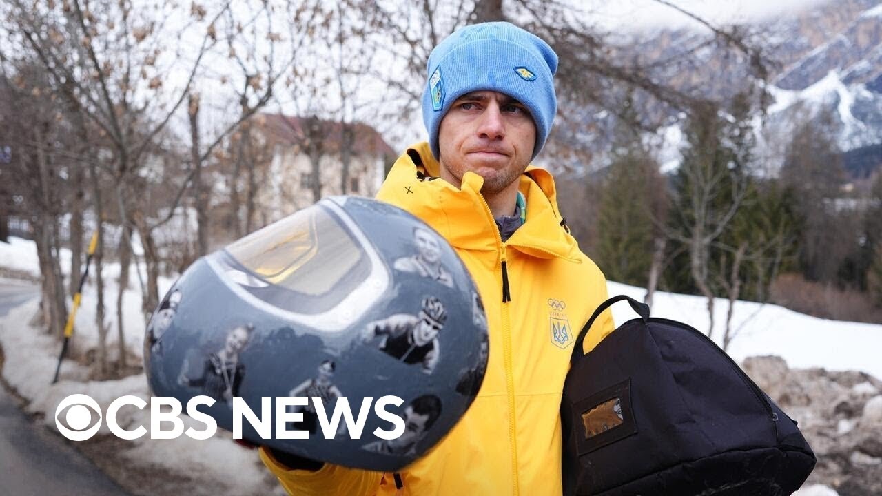 Ukrainian skeleton racer disqualified at Olympics over helmet honoring victims of Russia's war
