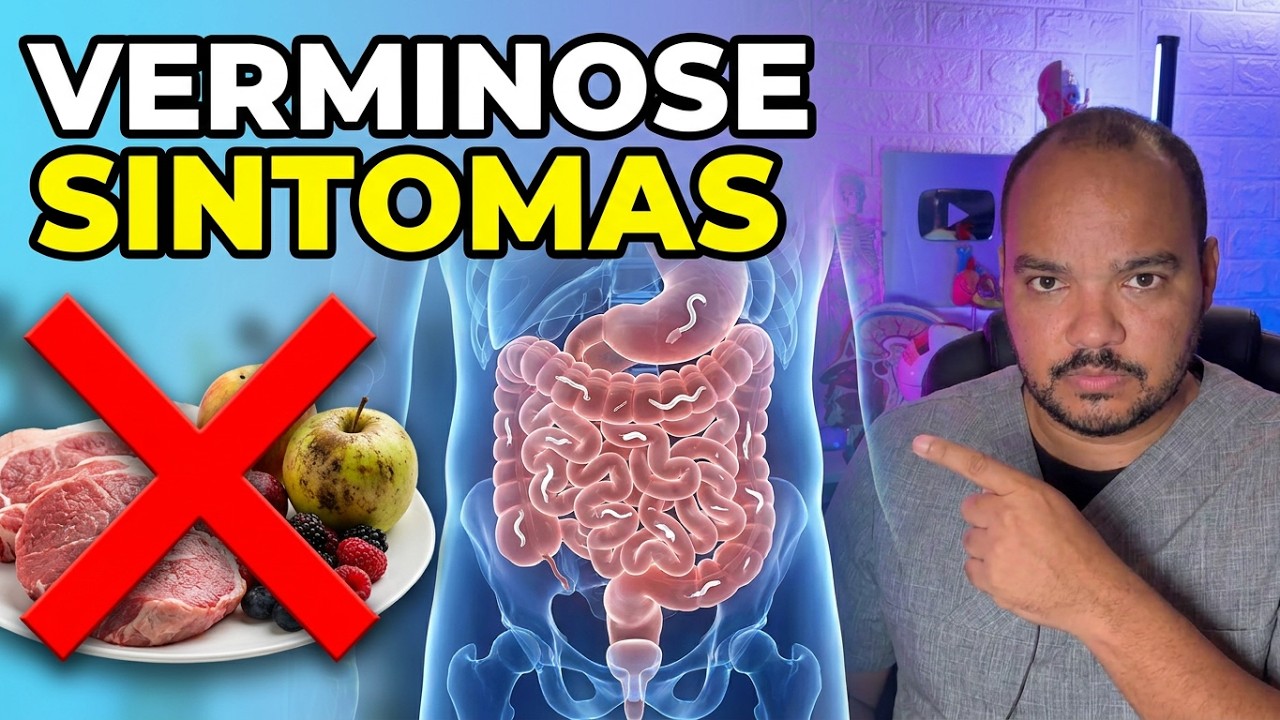 Sintomas de verminose (parasitose intestinal)