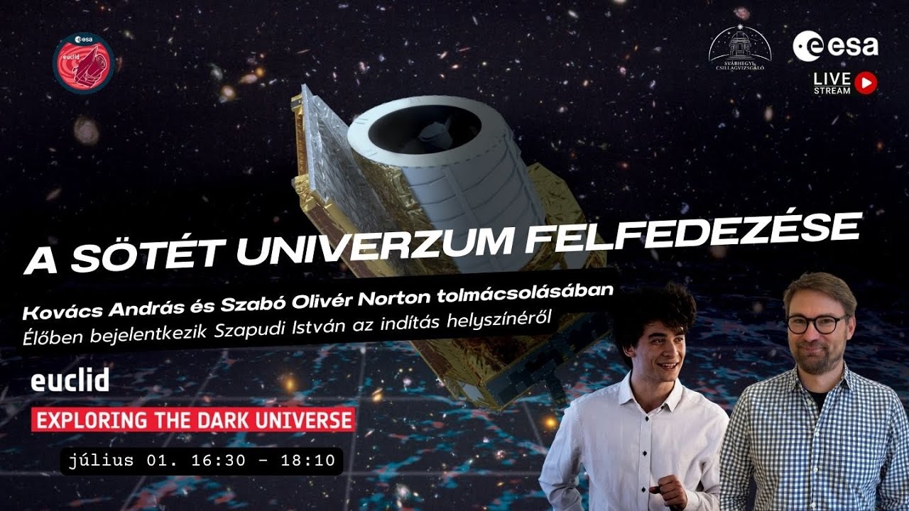 ESA Euclid küldetés | Élő közvetítés az indításról