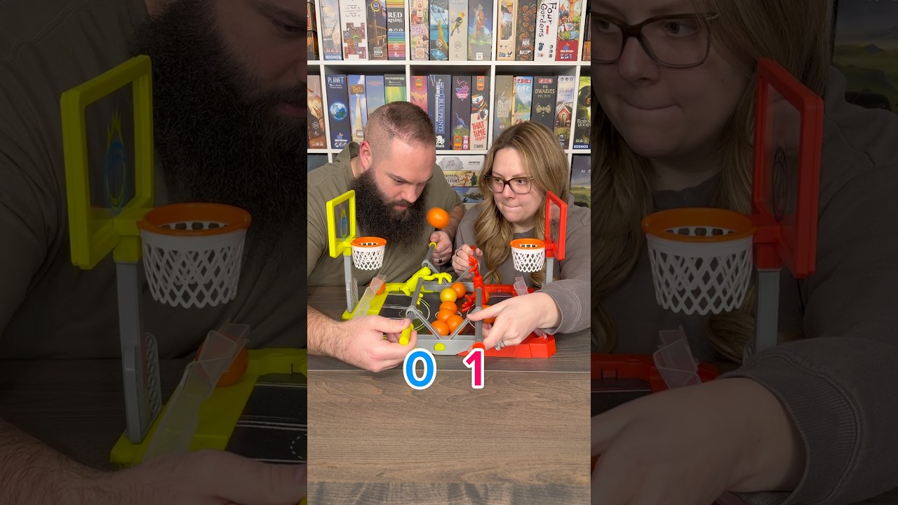 A Basketball Board Game?! Play Foosketball With Us! 