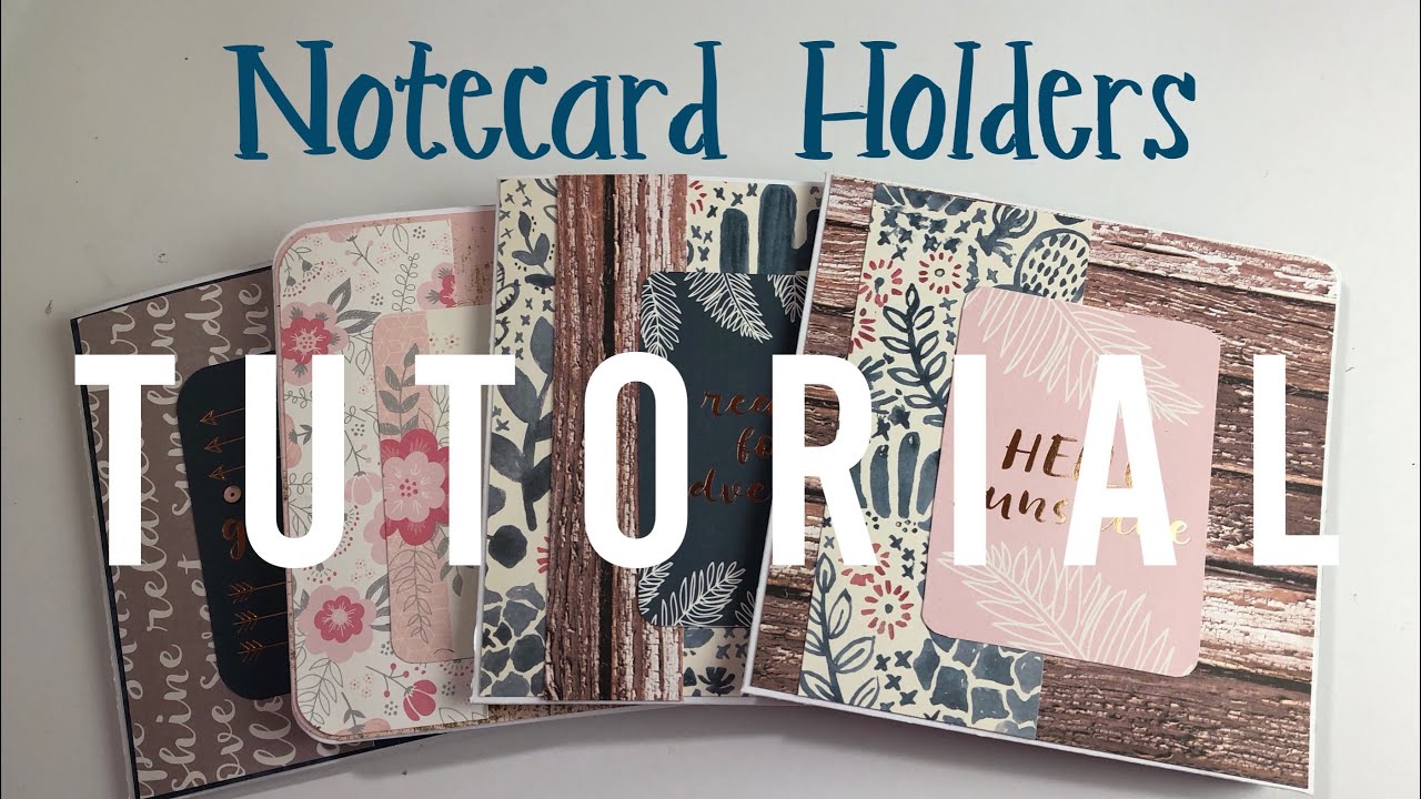 Notecard Holders  ✩ TUTORIAL ✩