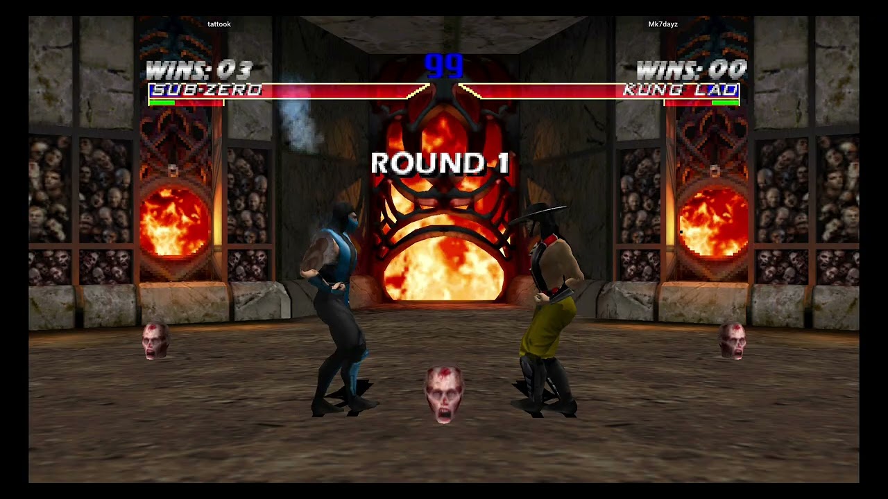 Mortal Kombat Gold Fightcade Online Matches - Good Fights Even Though I Got 13-0'd lol