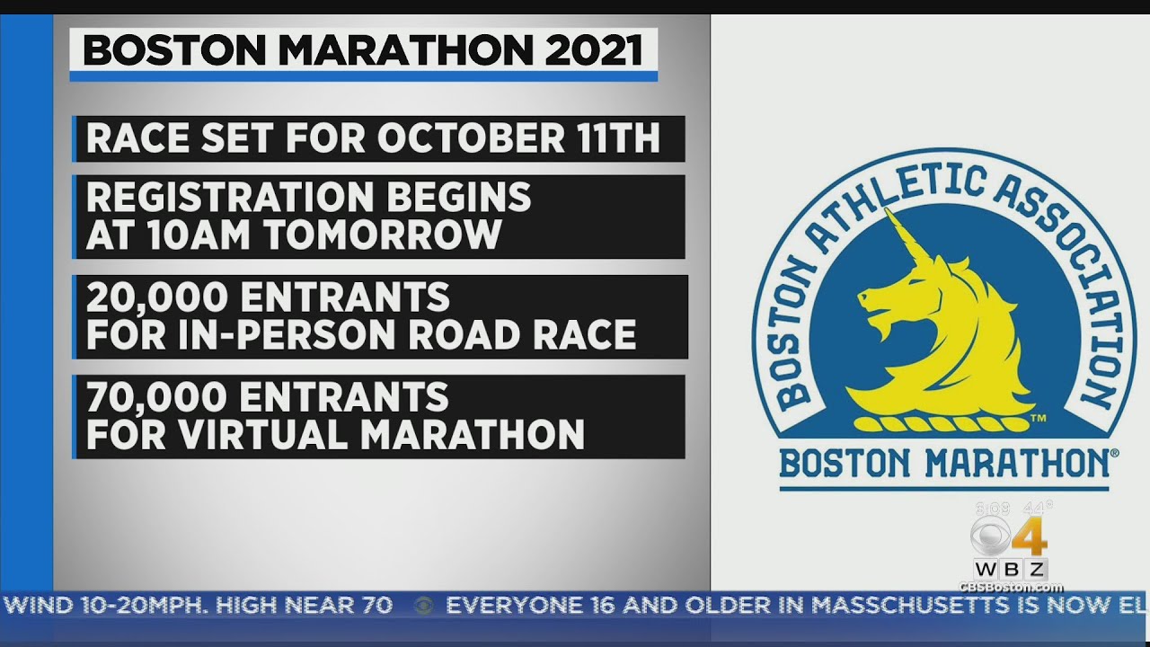 Boston Marathon 2021 Registration Begins Tuesday For October 11 Return Of Race