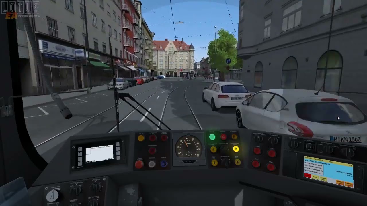 GT6N F&uuml;hrerstandsmitfahrt LIVE M&uuml;nchen Linie 28 - LOTUS Simulator