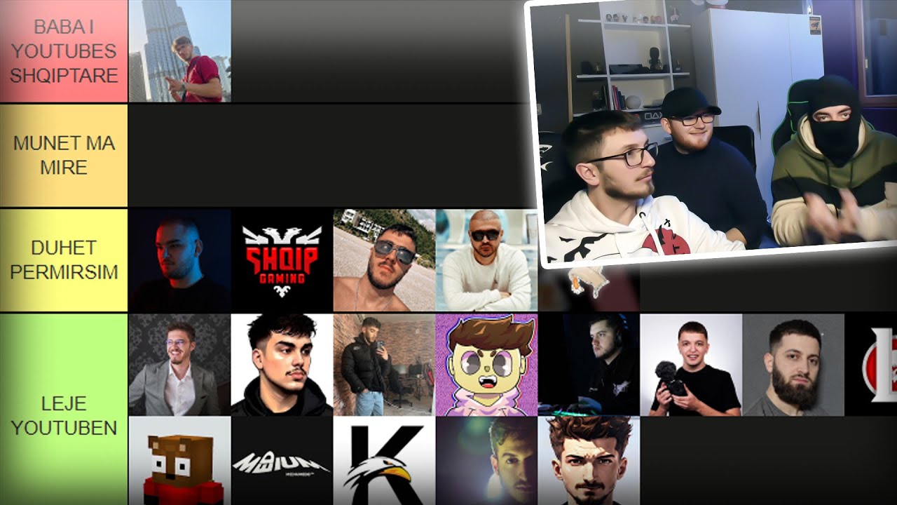 I VLERSUAM YOUTUBE'RAT SHQIPTAR!!! me @mjekrroshi28 !!!