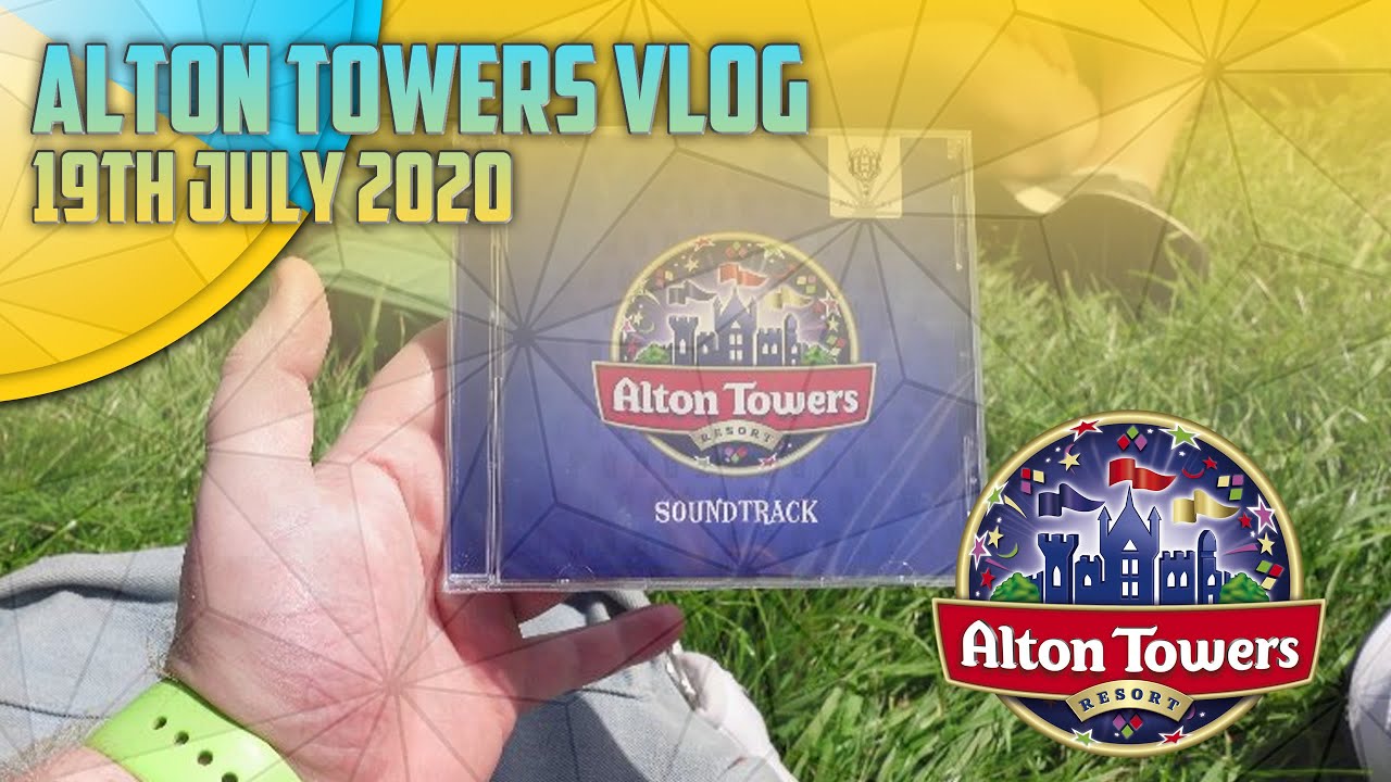 Alton Towers Vlog - 19th July 2020 - Brand New IMAscore CD pre-release!