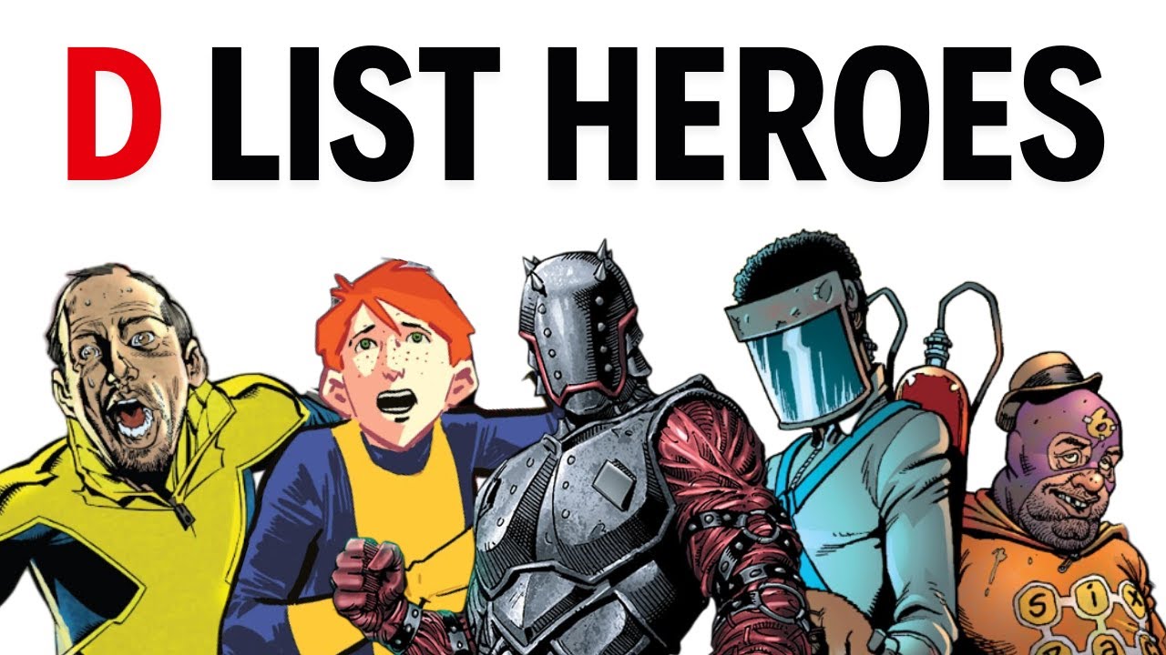 The WORST Superheroes in Comics