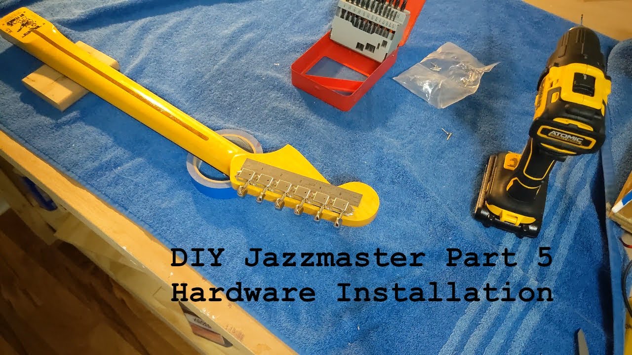 DIY Jazzmaster Part 5 - Hardware Installation