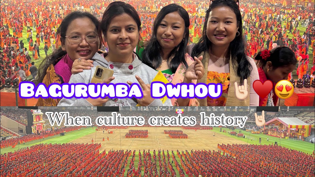 Bagurumba Dwhou // Bagurumba World Record nainw thangbai 🤘🏻 #bagurumbaworldrecord #viralvideo 