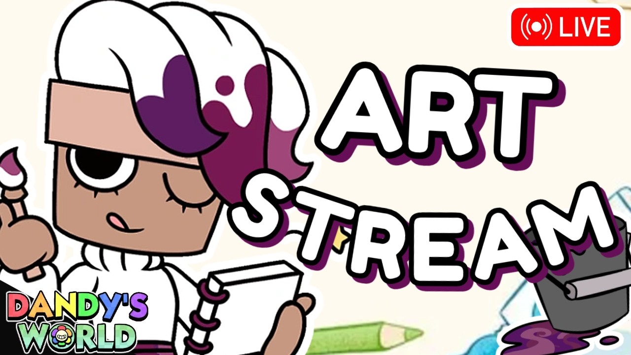 DANDY'S WORLD - DRAWING YOUR FAVORITE TOONS!!
