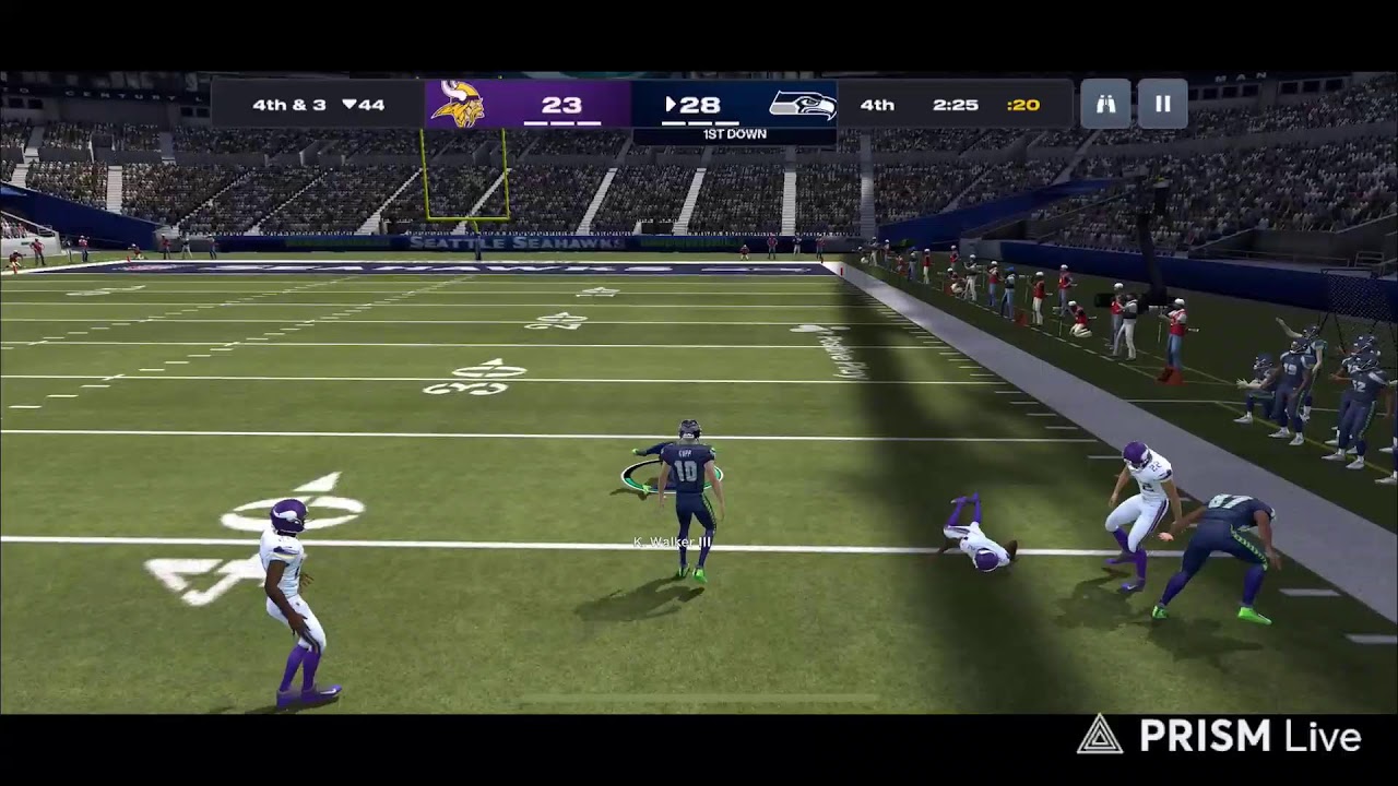 Vikings @ Seahawks Week 5 Season 1