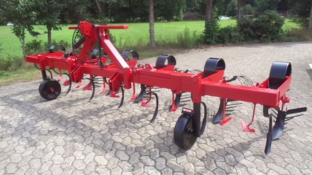 K&ouml;ckerling 6 reihiges reihenabh&auml;ngiges Dammpflegeger&auml;t mit 75 cm Reihenabstand hydraulische Klappung