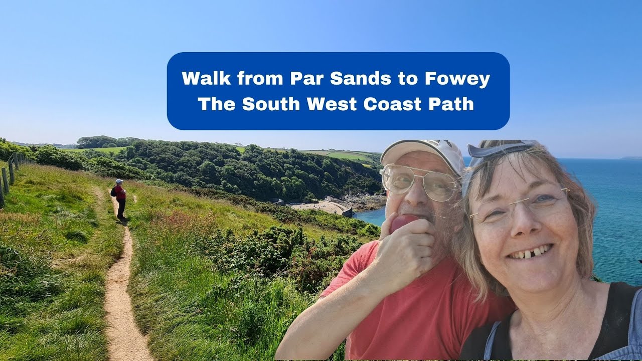 Par Sands to Fowey along the South West Coast Path