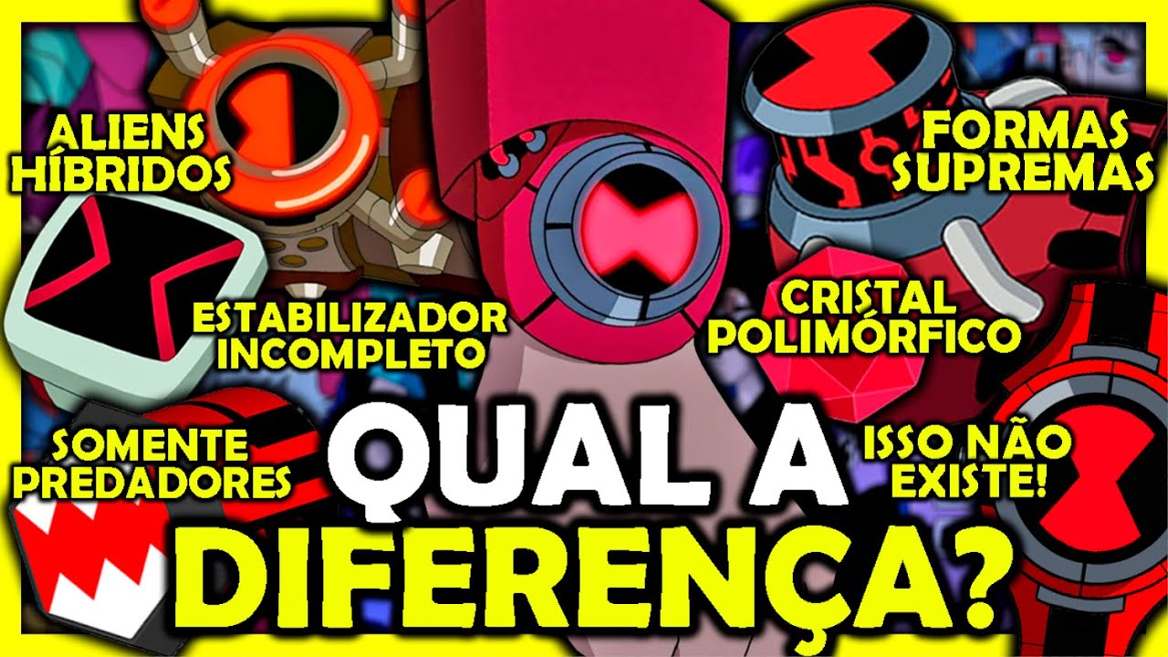 OMNITRIX VERMELHOS! QUAL A DIFEREN&Ccedil;A DELES EM BEN 10!???