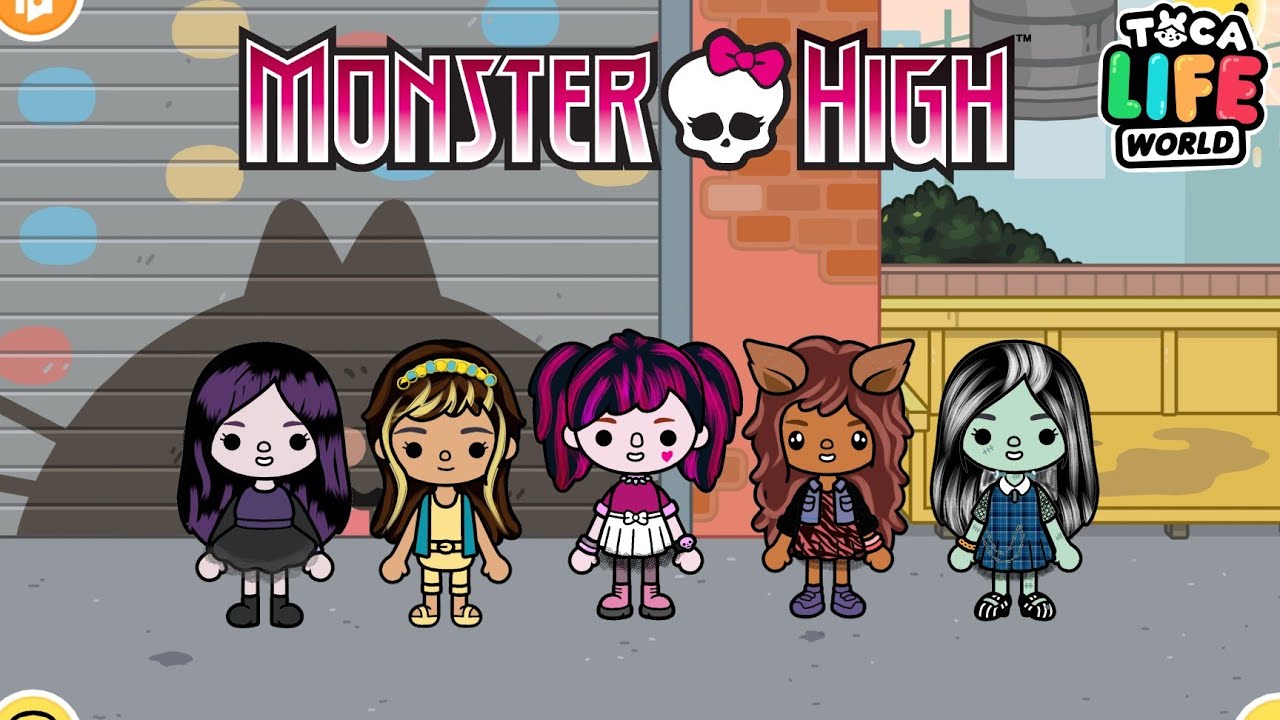 Monster High In Toca life world | Toca Boca | Toca Potter