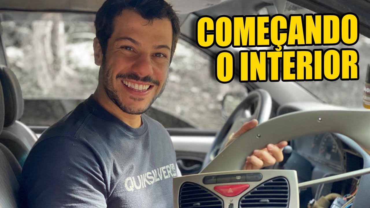 FIAT PALIO!! 😎 AMARELO OU NÃO, VAMOS COMEÇAR O INTERIOR!! 🙌 Feat. @Colorgin Spray!