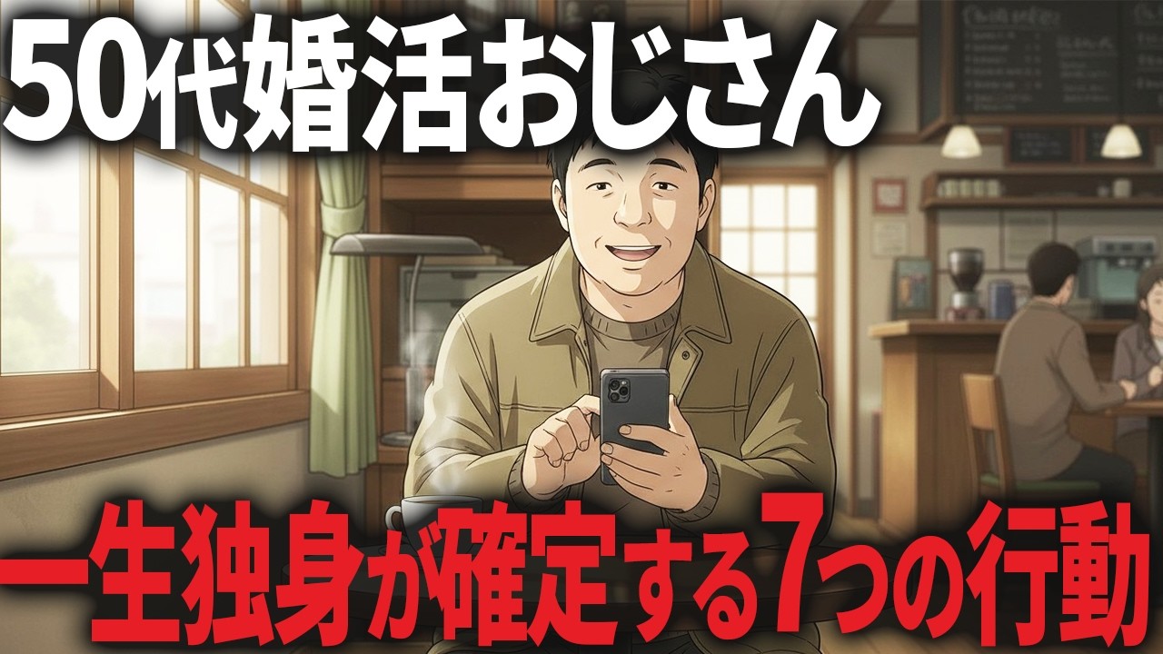 【老後の婚活】54歳年収800万のエリート男が女性に逃げられる痛すぎる7つの理由とは!?一生独身が確定する勘違い男の特徴