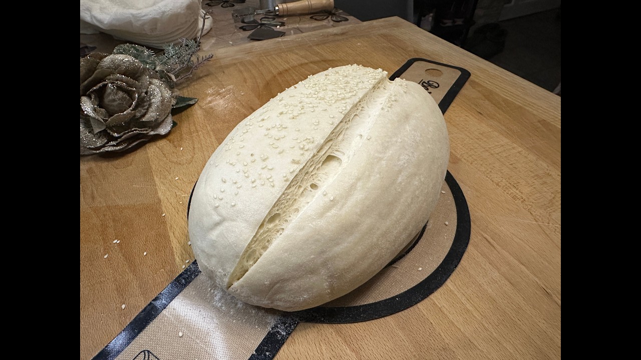 The Secret to Bakery Quality Sourdough with Almost No Kneading