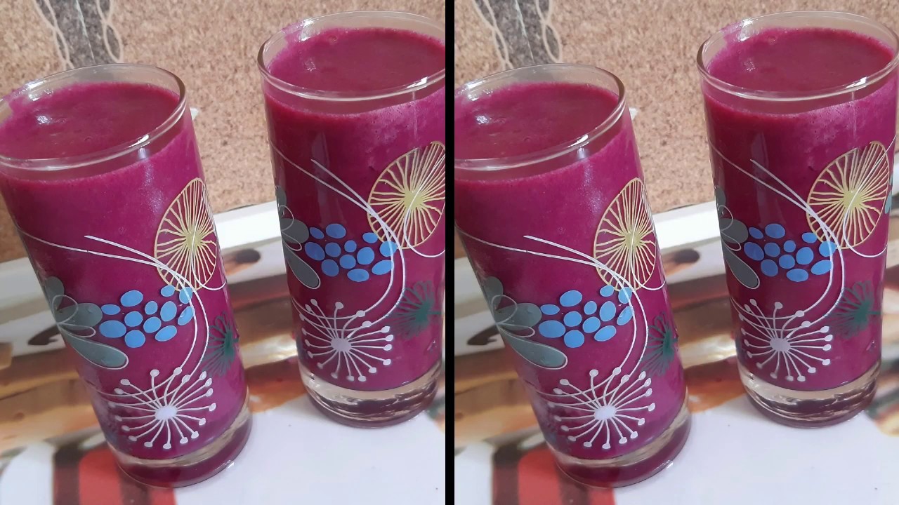 நாவல் பழம் ஜூஸ் - Jamun juice in tamil - Healthy juice recipe - Heena Askar Chennai