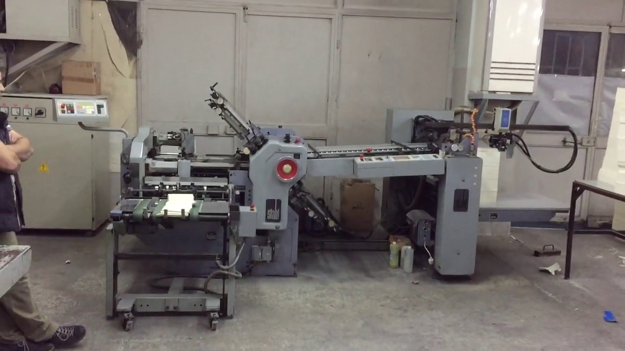 1996 model stahlfolder  Katlama makinesi