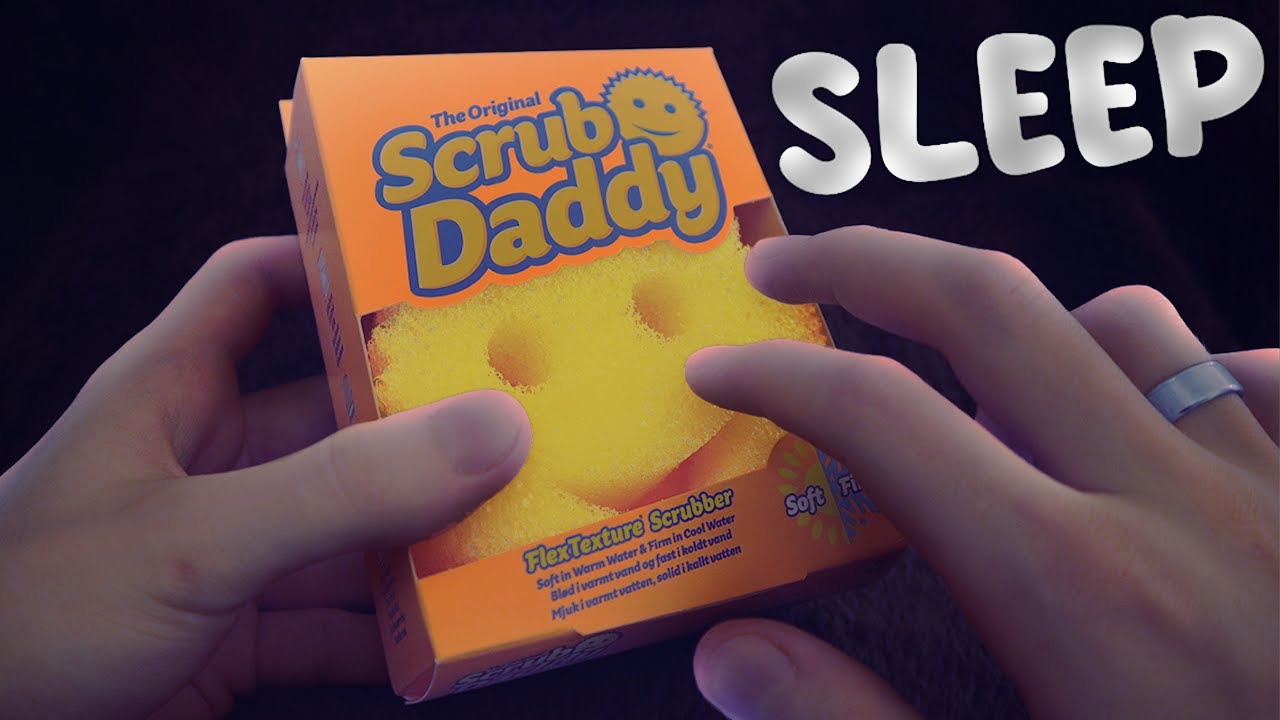 Scrub Daddy ASMR (Low Brightness)