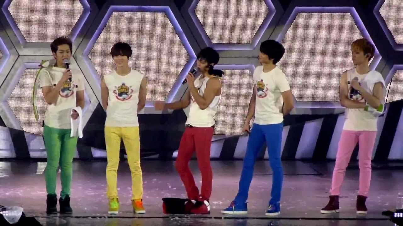 121208 SWCIISG SHINee Singapore - Encore : Talk Cut