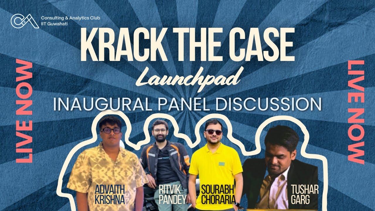 Krack the Case LaunchPad:  Break into Consulting, Product & business Strategy with Industry Leaders