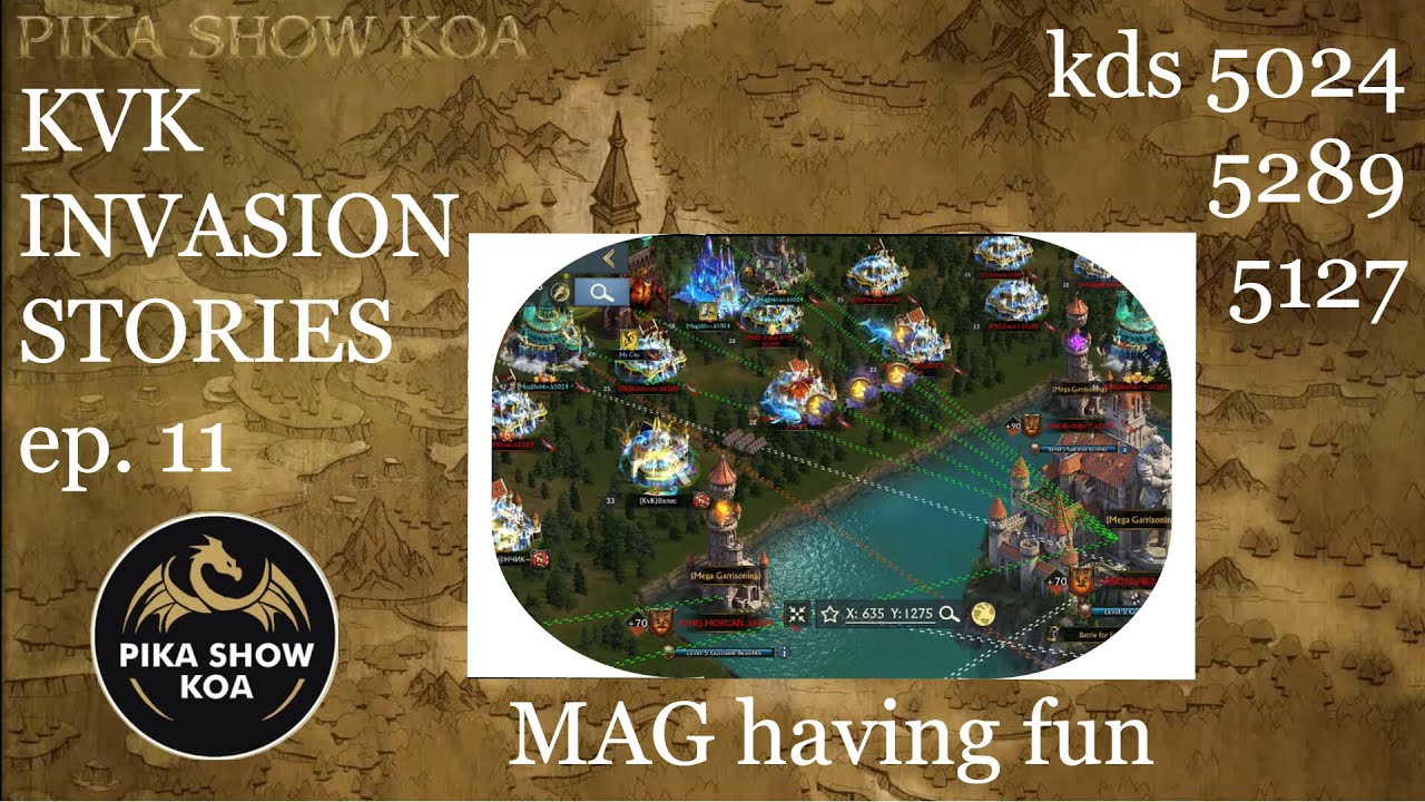KVK INVASION STORIES ep. 11 | kds 5024_5289_5127 | King of Avalon
