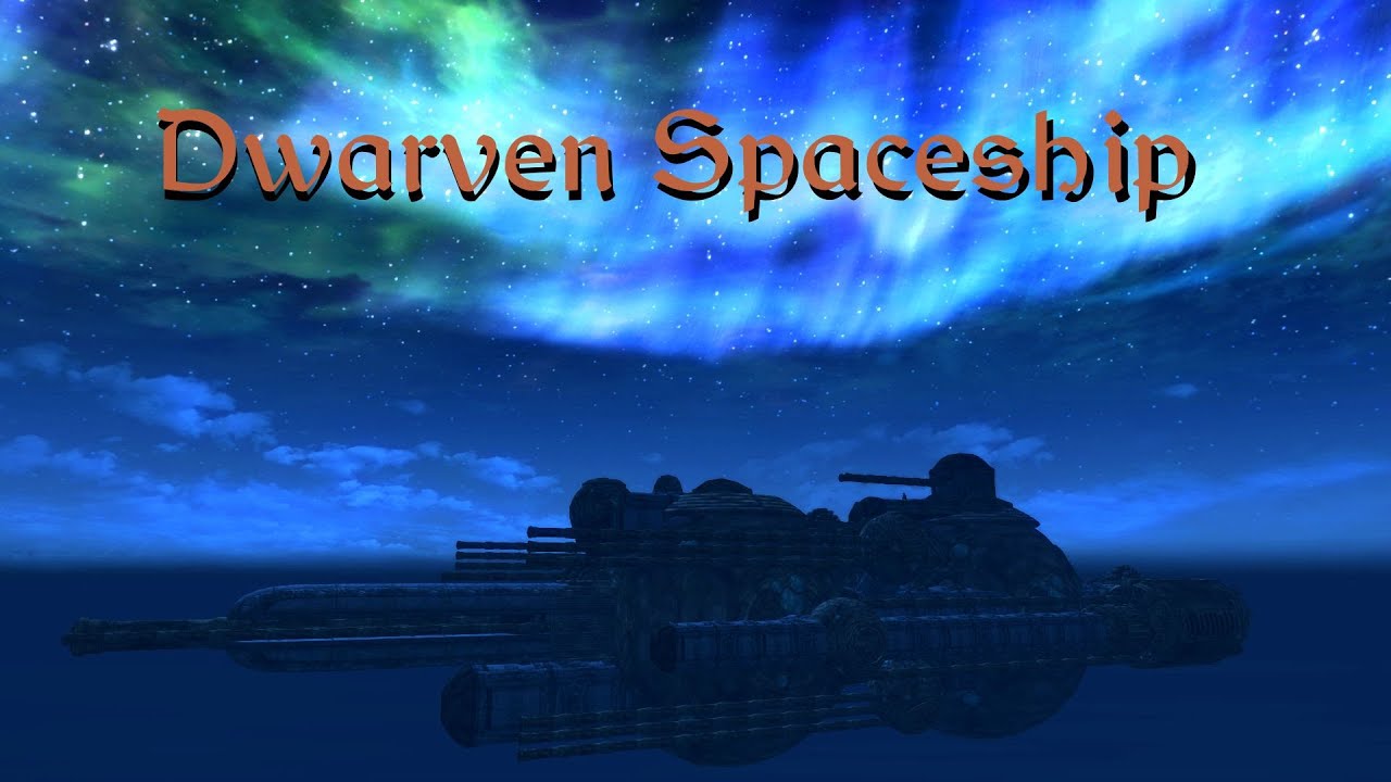 Skyrim's Dwarven Spaceship Mod