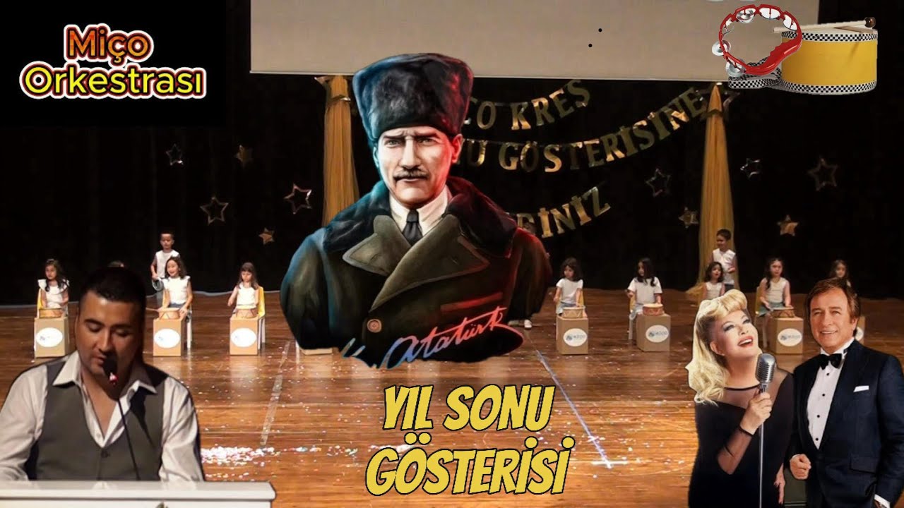 MİNİK ELLER ORKESTRASI - Miço Kreş Yıl Sonu Ritim Gösterisi | ONUR KIRMAZ (Davul & Tef) “3 Şarkı”