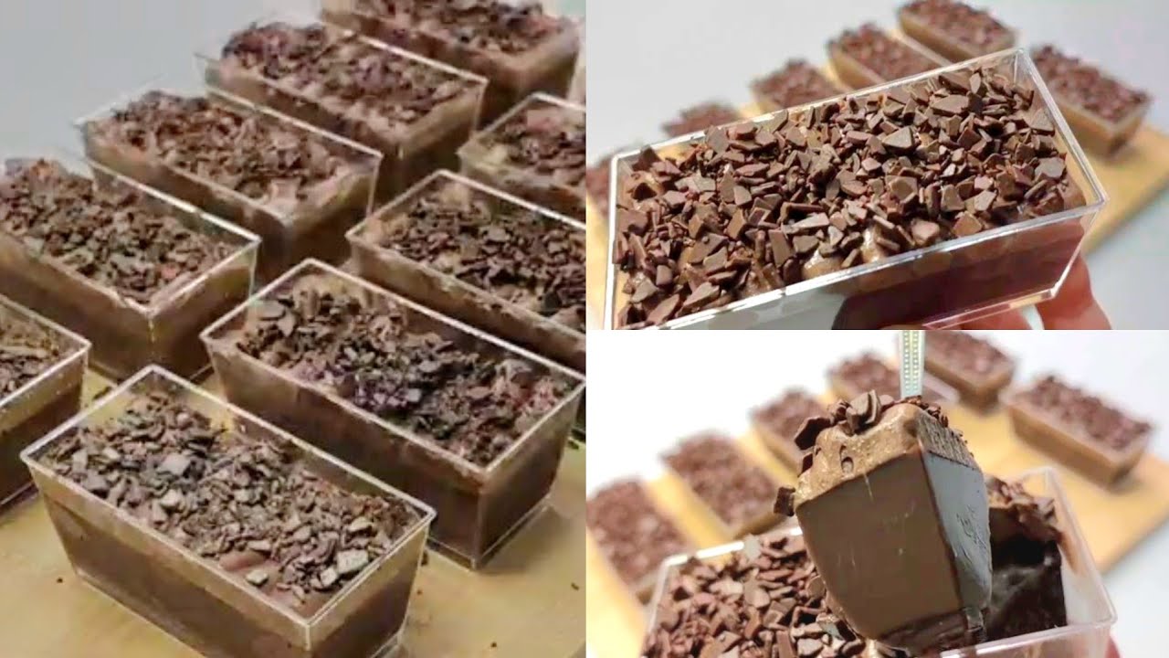 RESEP PUDING COKLAT KEKINIAN!! LEMBUT DAN LUMER COCOK BANGET UNTUK IDE USAHA JUALAN