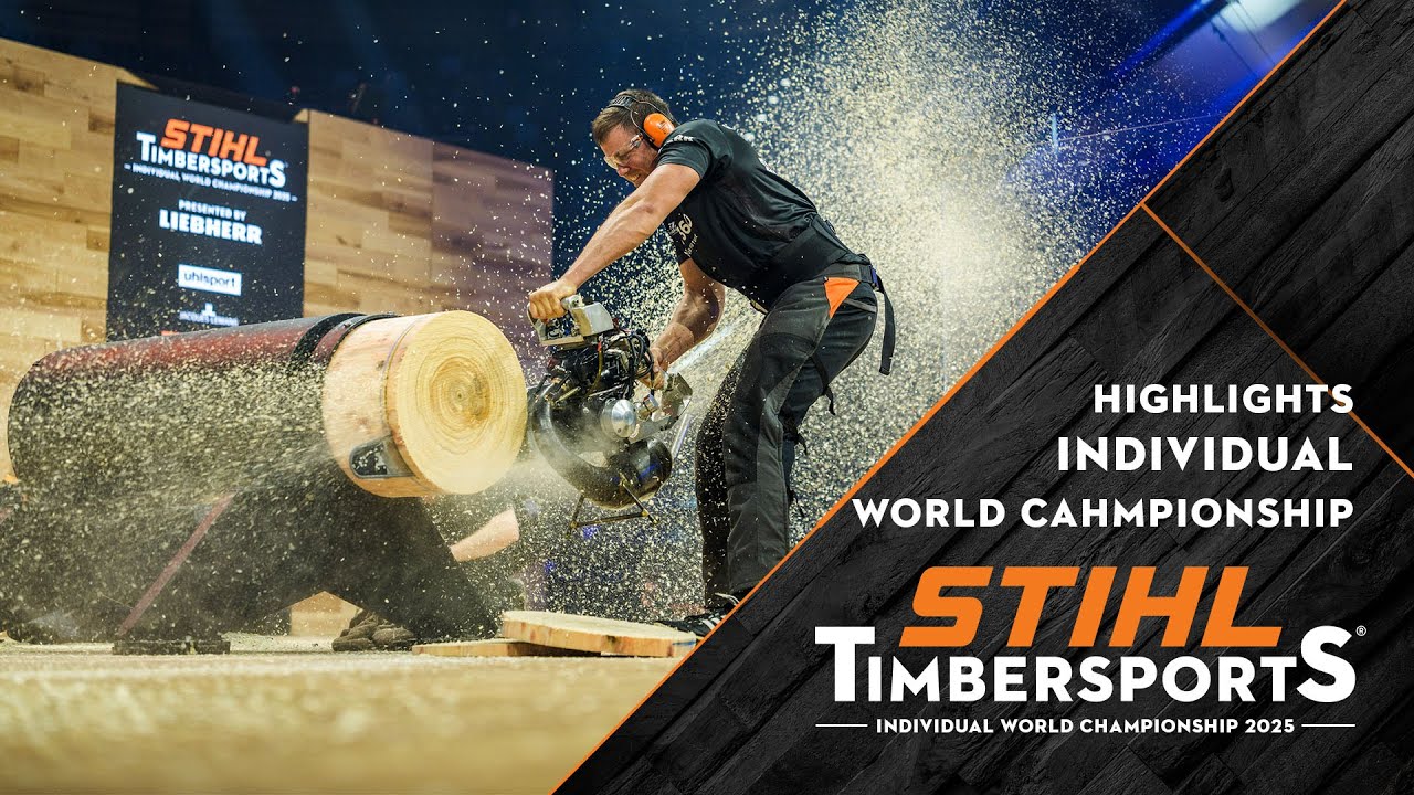 Шесть дисциплин. Полное доминирование | Личный чемпионат мира TIMBERSPORTS® 2025 — лучшие моменты