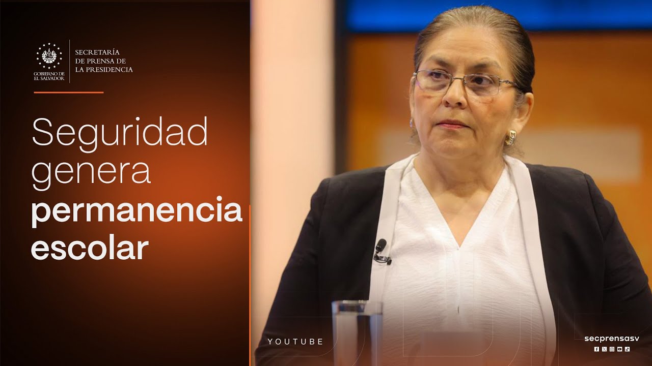 El Inframen no registra deserción escolar gracias a la seguridad del Gobierno del Presidente Bukele