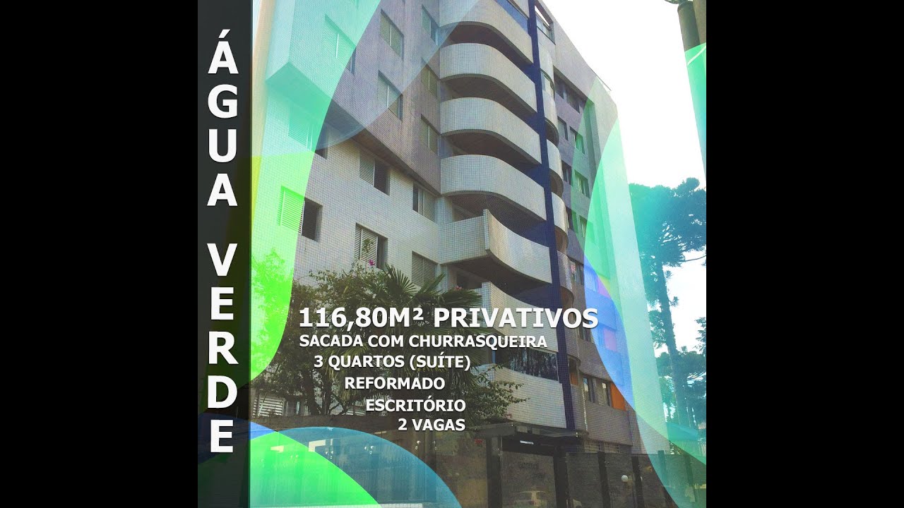 APARTAMENTO VENDA ÁGUA VERDE CURITIBA