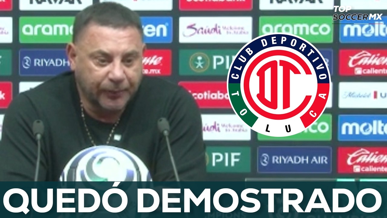 🔥 ANTONIO MOHAMED CONTUNDENTE ANTE EL PASE DE TOLUCA EN CONCACAF CHAMPIONS CUP