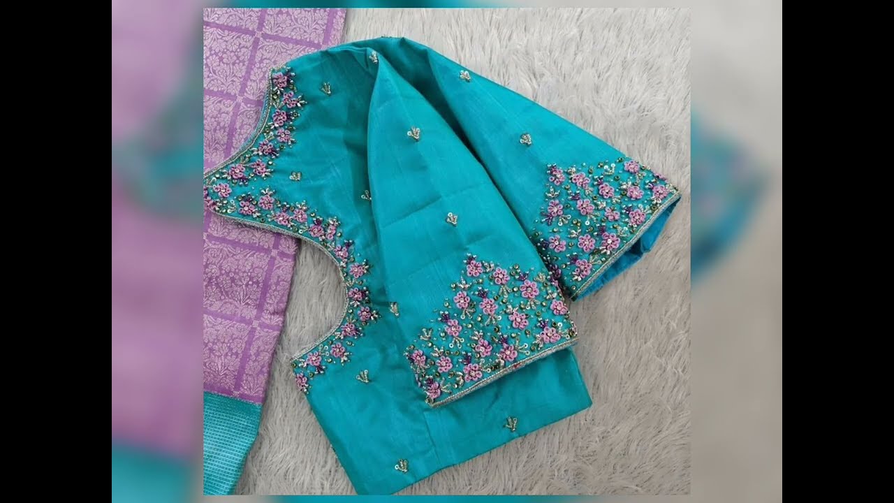 🎊😍🎉25+2025 machine embroidery blouse designs#viral #trending #fashion #diy #2025