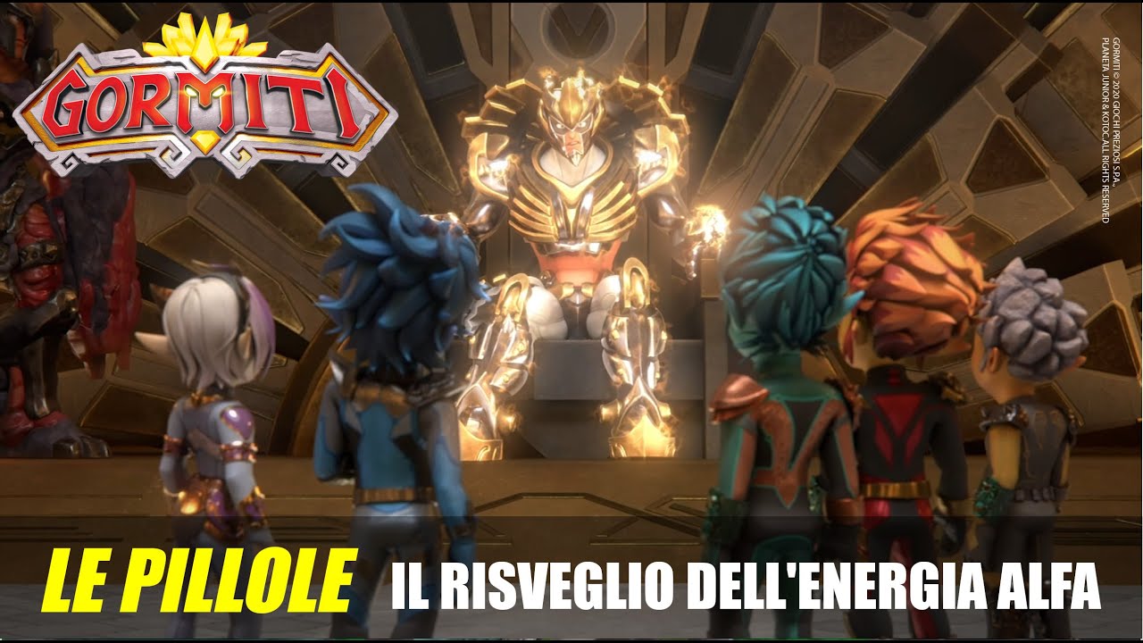 Gormiti | LE PILLOLE: IL RISVEGLIO DELL'ENERGIA ALFA!