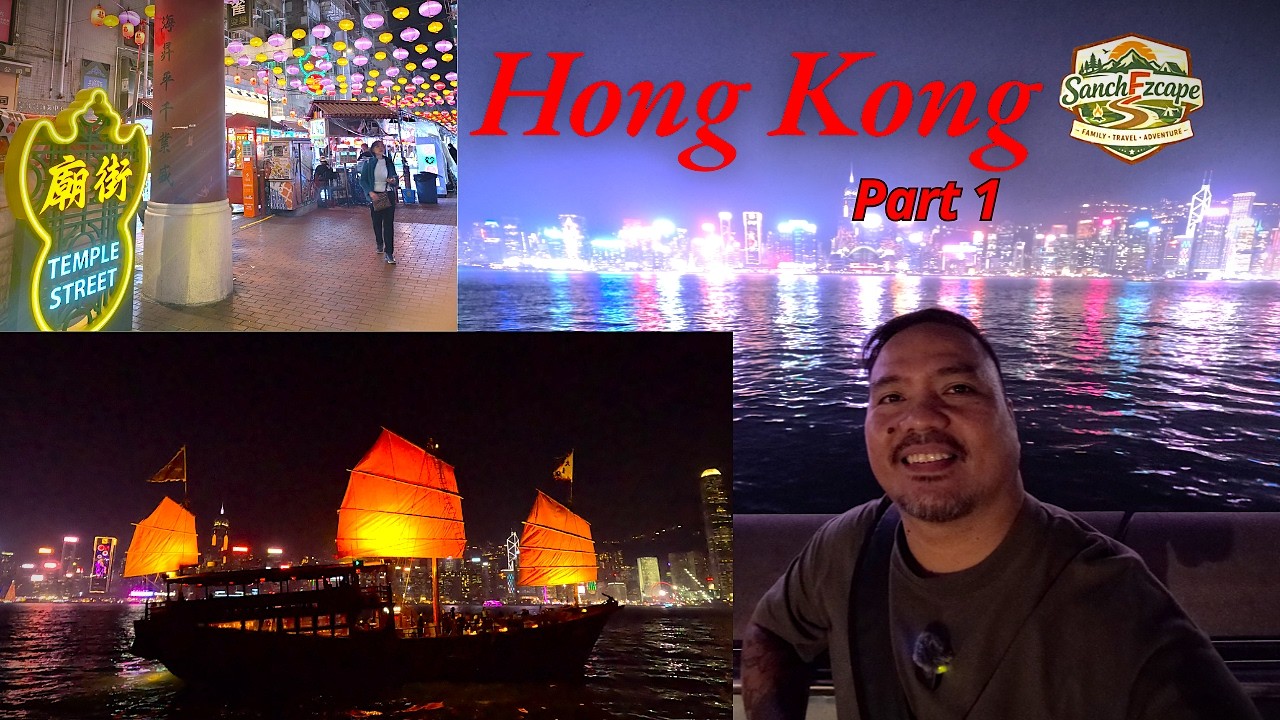 First Hong Kong Trip Experience | City Lights, Night Market & More