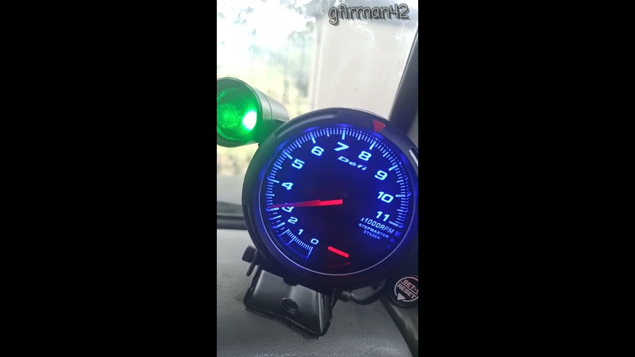 REVIEW dan setting Tachometer Defi Bf 7 warna model lama. TONTON SEBELUM BELI TACHOMETER INI...!